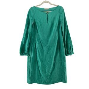 Tory Burch Kathy Silk Dress Size 2 Green